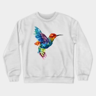 Bird polygonal Crewneck Sweatshirt